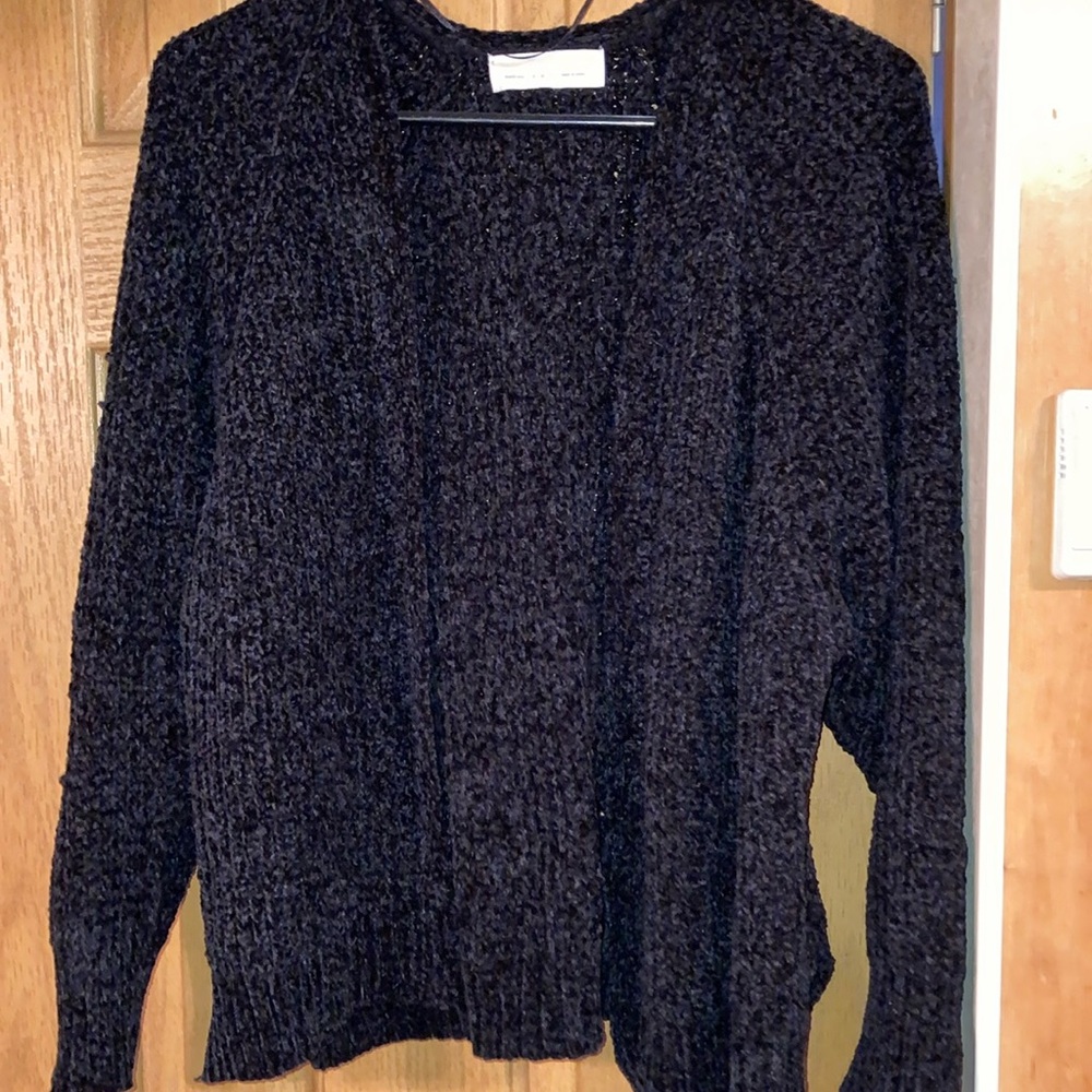 Black Sweater Cardigan